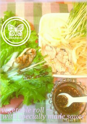 特製ソースで豚＆野菜包み巻き-レシピのメイン写真