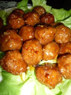肉だんごの甘酢からめ-レシピのメイン写真