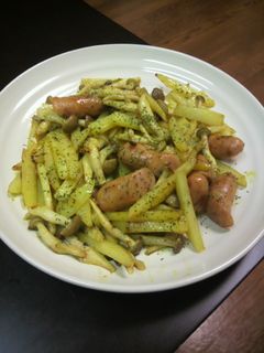 じゃがいもとしめじのカレーマヨ炒め-レシピのメイン写真