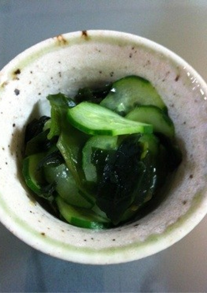 きゅうりとわかめの酢の物-レシピのメイン写真