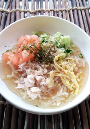 離乳食後期のトロリ冷やし中華-レシピのメイン写真