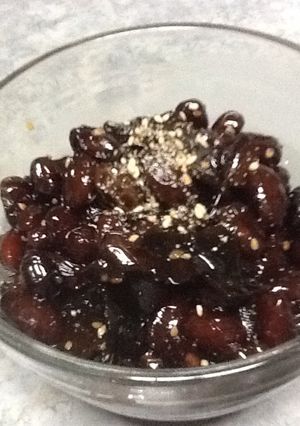 韓国風☆黒豆の甘煮-レシピのメイン写真