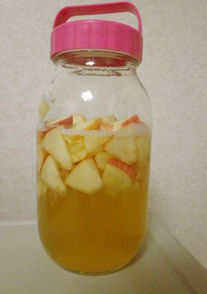 蜂蜜りんご酢をつくろう-レシピのメイン写真