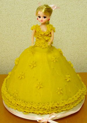 米粉の★りかちゃんドールケーキ★夏レシピ-レシピのメイン写真