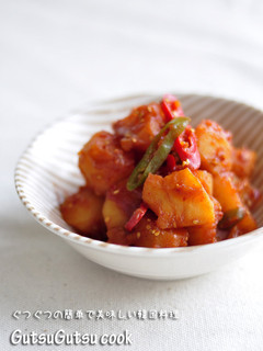 韓国料理ーじゃがいもの旨辛い煮-レシピのメイン写真