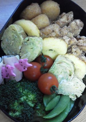 2012年親子遠足弁当キャラなしで勝負-レシピのメイン写真