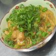 塩麹漬け簡単激安鶏皮と糸こんにゃく味噌煮