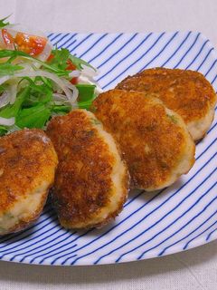塩麹ササミ豆腐ナゲット-レシピのメイン写真