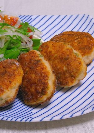 塩麹ササミ豆腐ナゲット-レシピのメイン写真