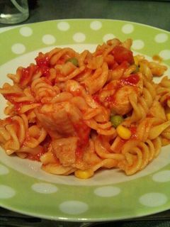 簡単トマトパスタ-レシピのメイン写真