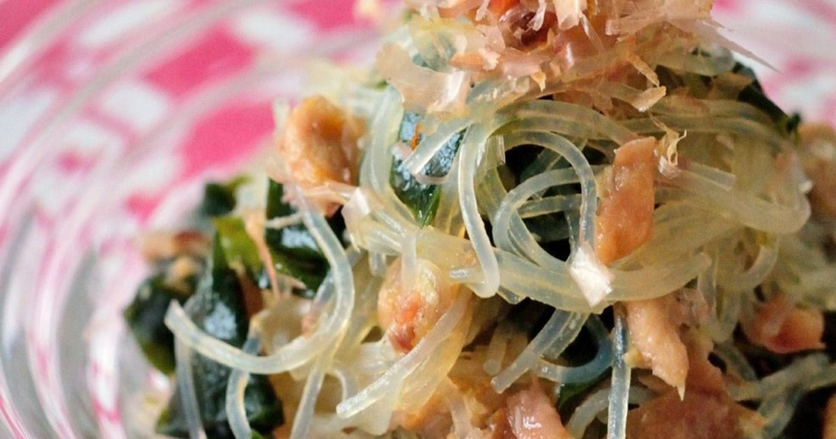 基本からアレンジまで！思わずつくりたくなる「はるさめ ツナ缶 わかめ」のレシピ集 | クックパッド