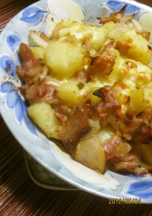 ジャーマンポテトチーズ焼き-レシピのメイン写真