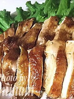 自作チャーシューだれで照り焼きチキン-レシピのメイン写真