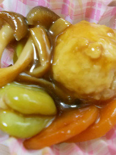 鶏団子とそら豆甘酢あんかけ★お弁当にも♪-レシピのメイン写真