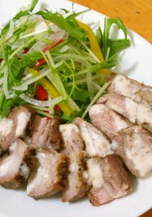 塩ポーク　～スイートマヨソース～-レシピのメイン写真