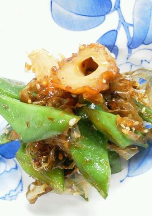 モロッコ豆と竹輪の炒め煮-レシピのメイン写真