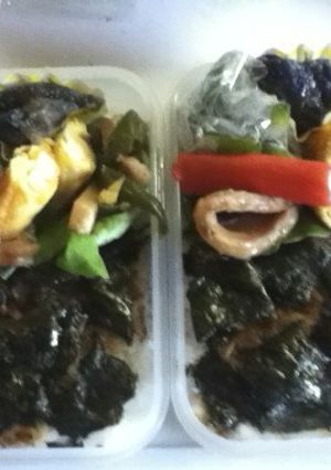 毎日のお弁当　６（中華風炒め物）-レシピのメイン写真