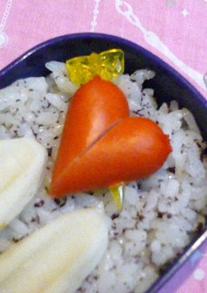 赤いハートのウインナー♥-レシピのメイン写真
