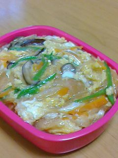 野菜の卵とじ丼-レシピのメイン写真