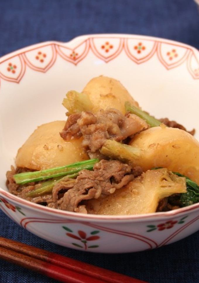 かぶと牛肉のしぐれ煮風-レシピのメイン写真