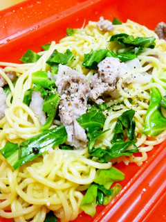 *ルクエde塩麹蒸し焼きそば*-レシピのメイン写真