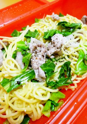 ＊ルクエde塩麹蒸し焼きそば＊-レシピのメイン写真