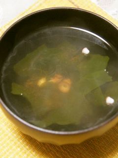 タコもびっくり!イボの吸い物-レシピのメイン写真