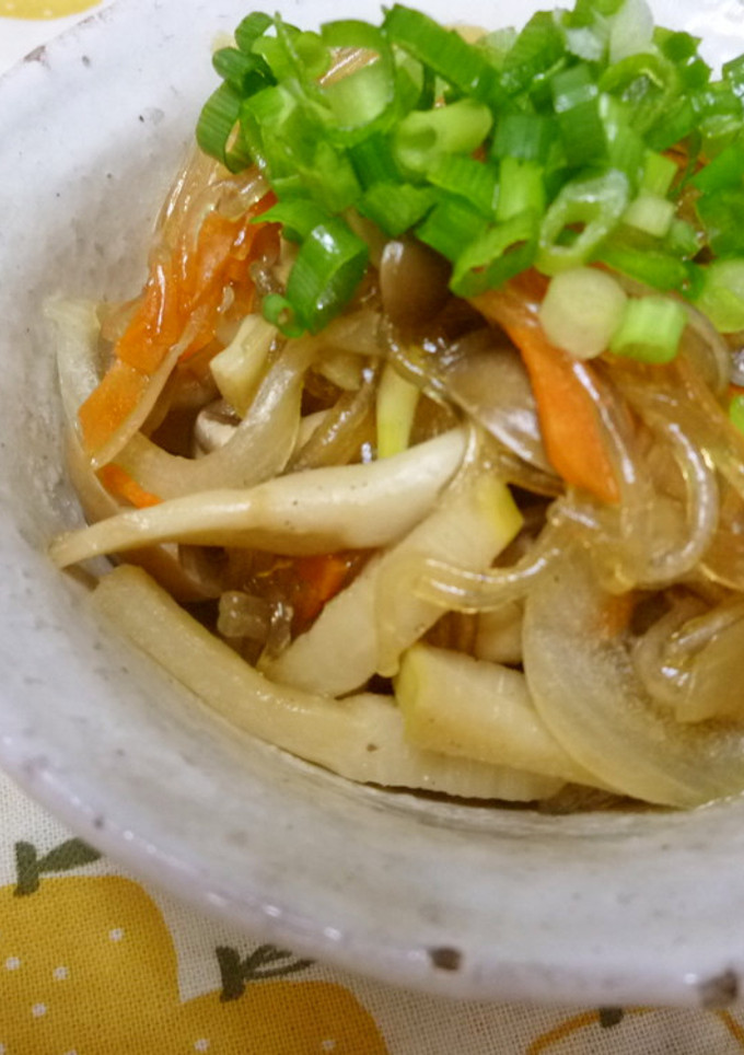 ∞∞∞自然食卓　野菜と春雨の炒り煮∞∞∞-レシピのメイン写真
