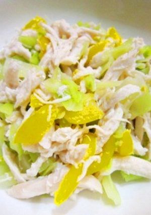 鶏ささみとキャベツの甘酢和え-レシピのメイン写真