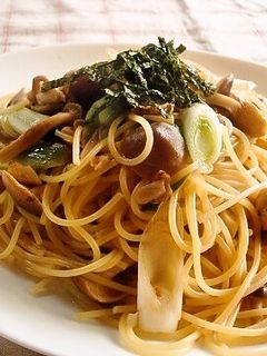 しめじと長ネギの 和風パスタ -レシピのメイン写真