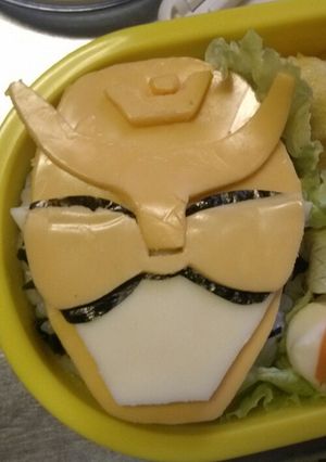 キャラ弁■ゴーバスターズ　ビートバスター-レシピのメイン写真