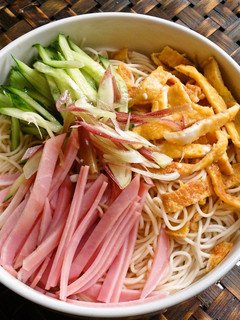 ランチに冷やし中華風そうめん-レシピのメイン写真