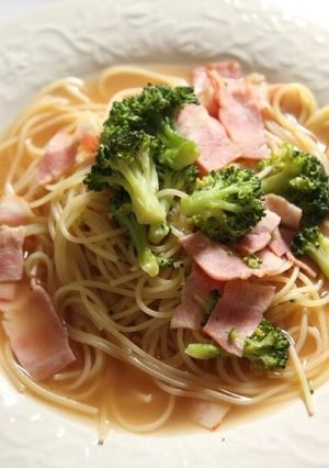 ブロッコリーベーコンパスタ-レシピのメイン写真