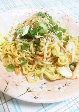 キムチ焼きそば~暑さ・疲れを吹き飛ばそう-レシピのメイン写真