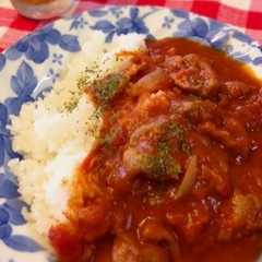 รูปของ 豚コマで♡トマトハヤシライス