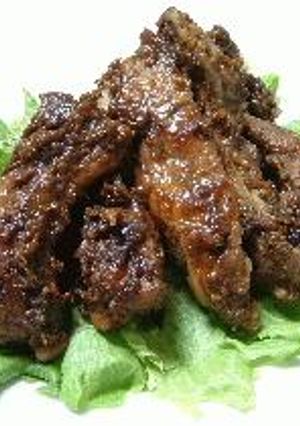 リンゴとハチミツのスペアリブ焼き-レシピのメイン写真