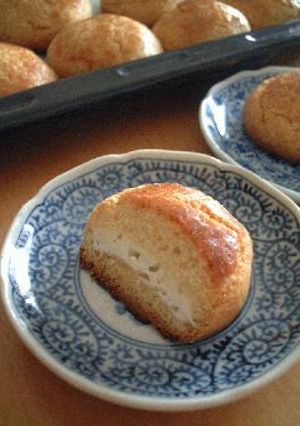 ホットケーキミックスでチーズ饅頭-レシピのメイン写真