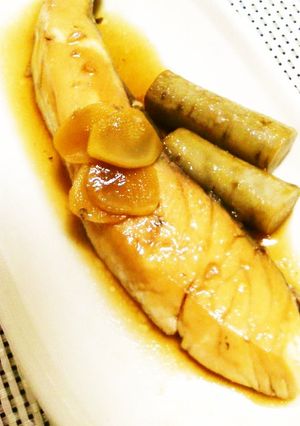 昆布で優しい上品な味～鯛の煮付け☆-レシピのメイン写真