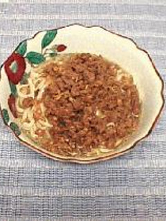 挽肉とえのきのあんかけうどん-レシピのメイン写真