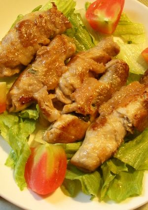 豚肉と梅肉と大葉のさっぱり焼き-レシピのメイン写真