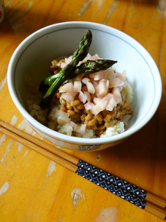 新生姜と納豆のカスタム丼-レシピのメイン写真