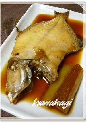 ✩カワハギの煮付け✩-レシピのメイン写真