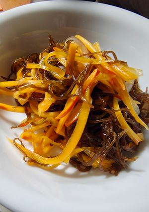 コリンキーともずくの酢の物-レシピのメイン写真