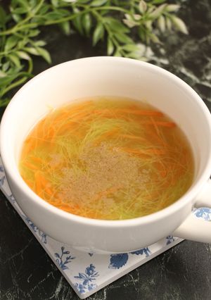 簡単！中華スープ☆ヤングコーンのひげ-レシピのメイン写真