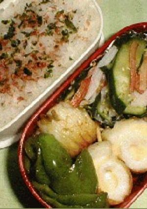 チーちく弁当-レシピのメイン写真