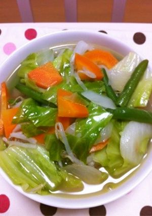 野菜たっぷりの、かやくうどん-レシピのメイン写真