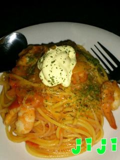 ヘルシーなトマトクリームパスタ☆-レシピのメイン写真