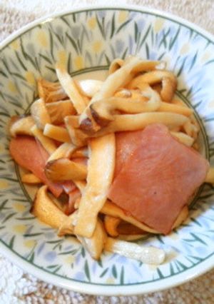 簡単！エリンギとベーコンのバター醤油-レシピのメイン写真