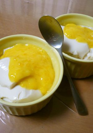 ○果肉入りオレンジクリームソース○-レシピのメイン写真