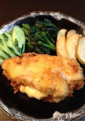 胸肉のチーズカツ(^_−)−☆-レシピのメイン写真
